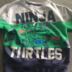 Boys crew neck graphic sweater